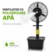 Ventilator cu pulverizare pentru terase Hausberg 26" 40L