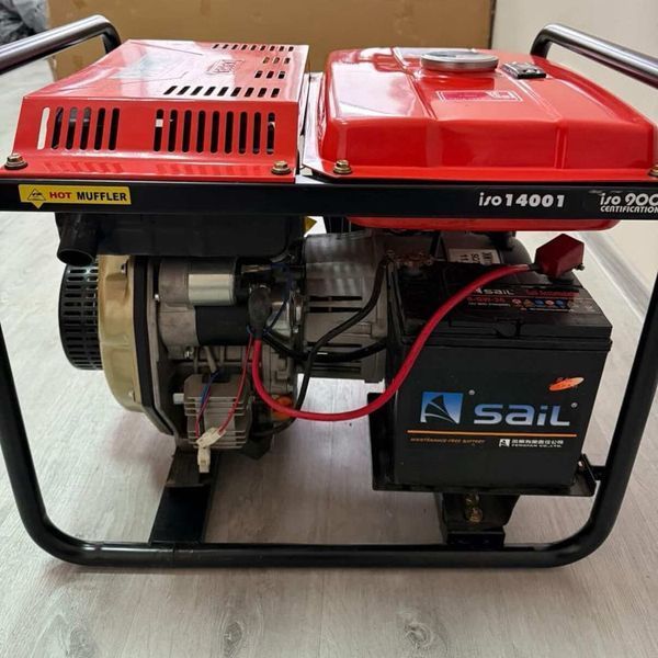 Generator pe motorină Kama 3 kW cu starter electric de &icirc;nchiriat